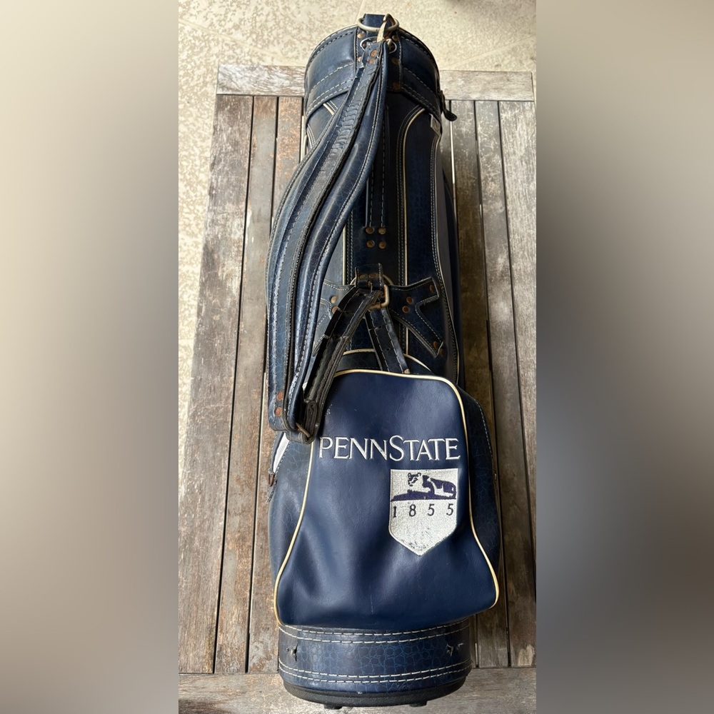 Vintage Penn State Golf Bag